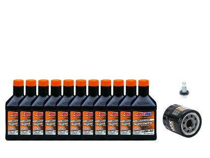 motorový olej a filtr + olej. zátka