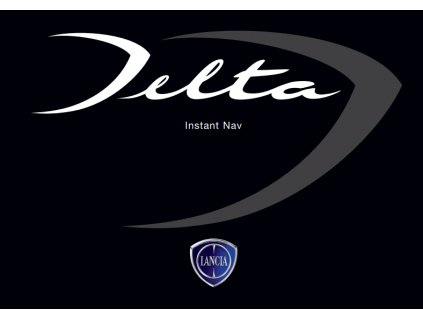 Manual de instructiuni Lancia Nuova Delta Instant Nav 2008-2014