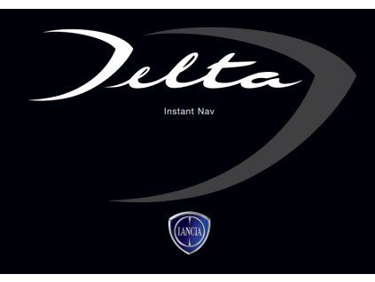 Notice d'utilisation Lancia Nuova Delta Instant Nav 2008-2014