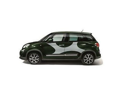 Fiat 500L Samolepka elastic band stříbrná