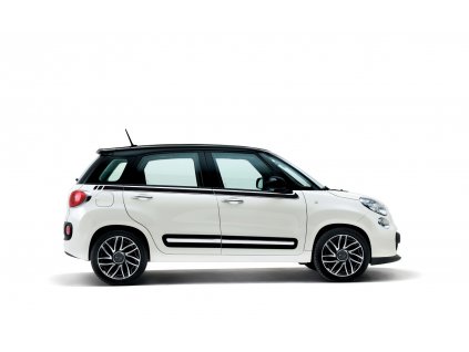 Fiat 500L Samolepka pruh stříbrná