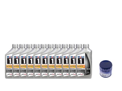 motorový olej a filtr