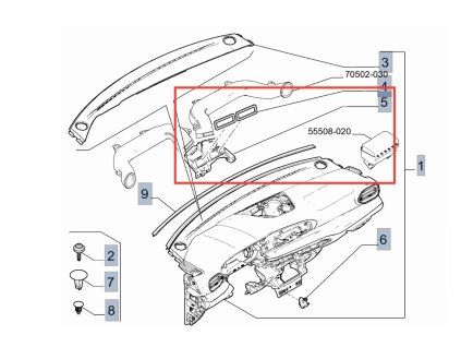 Alfa Romeo Tonale Accouplement 68607201AA