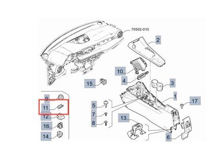 Alfa Romeo Tonale Spring 68247369AA
