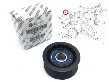 Alfa Romeo Giulia Pulley 68303837AA