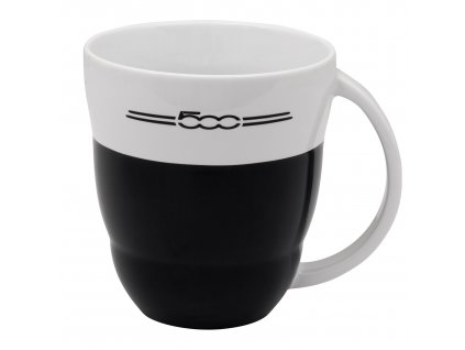 Fiat Becher schwarz/weiß