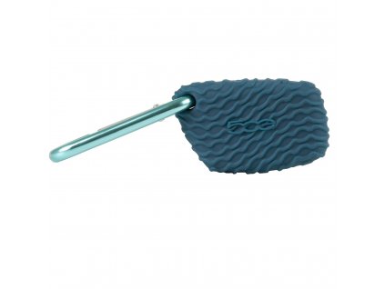 Fiat Portachiavi con moschettone blu