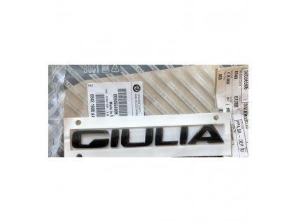 Alfa Romeo Giulia Monogramme Giulia noir