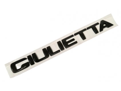 Alfa Romeo Giulietta Nápis Giulietta zadní černý