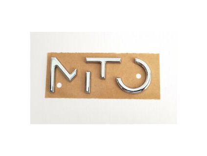 Alfa Romeo MiTo Rear MiTO lettering