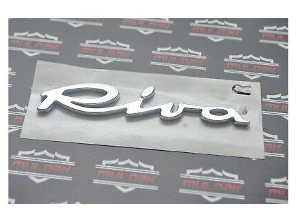 Fiat 500 Emblema lateral Riva derecho