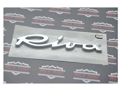 Fiat 500 Oldalsó Riva felirat jobbra