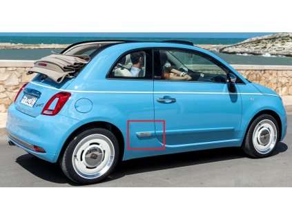 Fiat 500 Karakter 500 jobb oldali