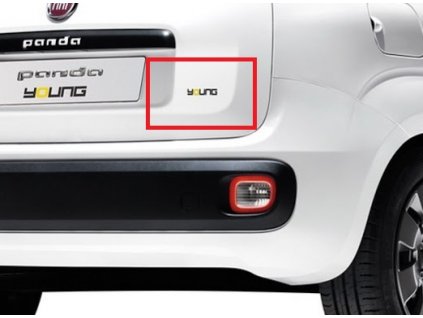 Fiat Panda 169 Iscrizione Giovane