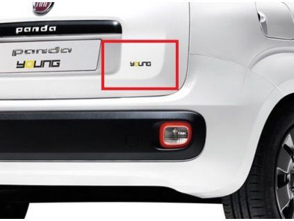 Fiat Panda 169 Надпис Young