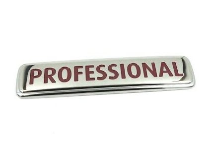 Fiat Talento Lettering Professional auf der Rückseite