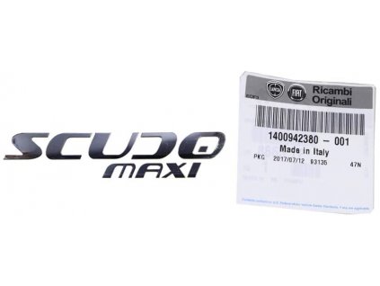 Fiat Scudo Scritta Scudo maxi