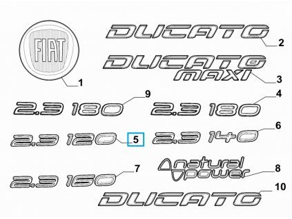 Fiat Ducato Надпис 2.3 120
