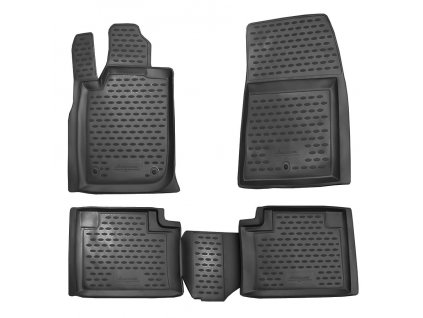 Jeep Grand Cherokee WK2 Covoare din cauciuc - margini de 3cm