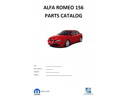 Alfa Romeo 156 Catalog de piese / Parts catalog