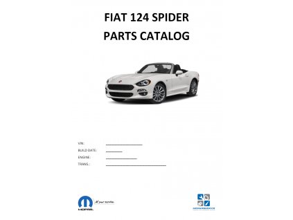 Fiat 124 Spider Catalog de piese / Parts catalog