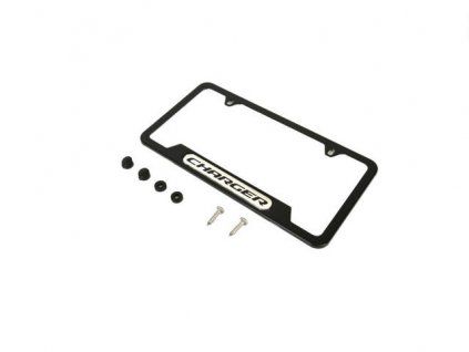 Dodge Charger LD Support de plaque d'immatriculation noir