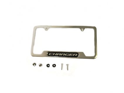 Dodge Charger LD Stříbrný rámeček na SPZ 82214929
