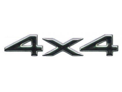 Надпис 4x4 хром WJ/WG