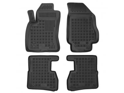 Fiat Doblo Rubber mats - 5 seats (edges 3cm)