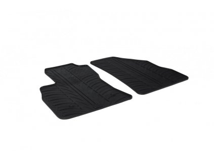 Fiat Doblo Rubber mats - front