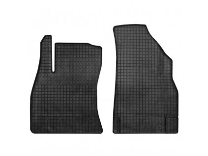 Fiat Doblo Rubber mats - front (edges 1cm)