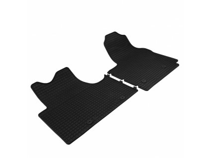 Fiat Covoare Talento Rubber - fata, 3 locuri