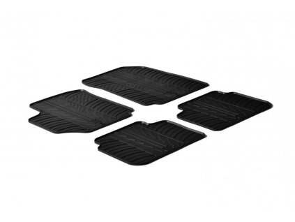 Fiat Croma Tappeti in gomma - bordi 1cm