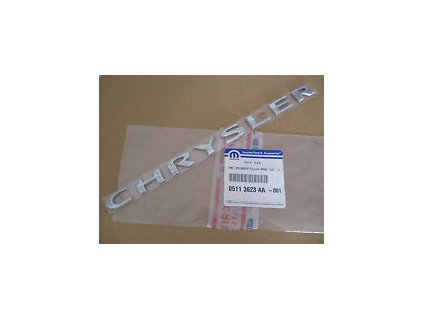 Chrysler Grand Voyager RT Inschrift Chrysler