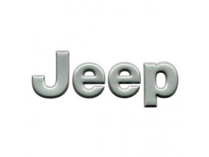 Logo JEEP argenté pour capot