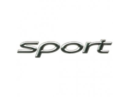 SPORT króm WJ/WG felirat