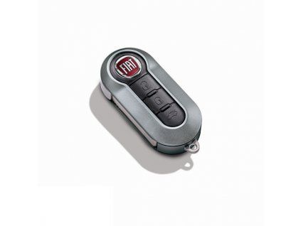 Fiat Coque de clé gris foncé