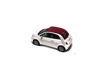 Fiat 500 Стикер Пеперуда слонова кост