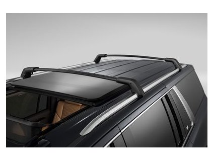 Cadillac Escalade / GMC Yukon / Chevrolet külvárosi keresztes tetőcsomagtartó csomag - fekete