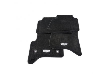 Cadillac Escalade / Escalade ESV Koberce textilní - Jet Black s logem Cadillac (1. a 2. řada)
