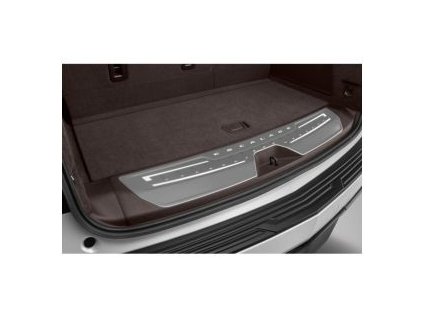 Cadillac Escalade / Escalade ESV Bară de prag iluminată cu sigla Cadillac - Atmosferă întunecată