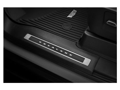 Cadillac Escalade ESV Lišty osvětlené s nápisem Cadillac (přední a zadní)