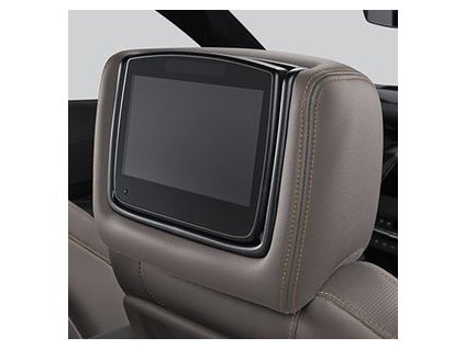Cadillac XT4 Infotainment systém pro zadní sedadla s DVD přehrávačem (v skořicové kůži)