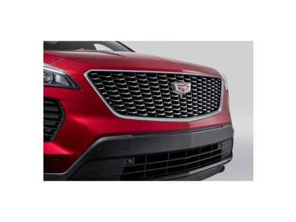 Cadillac XT4 Mriežka chladiča - strieborná s logom Cadillac