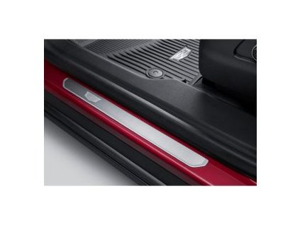 Cadillac XT4 Lišty prahové předních dveří - v nerezové oceli