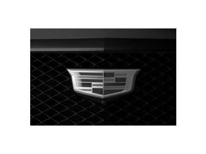 Emblema Cadillac XT5 monocromático