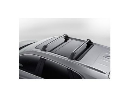 Cadillac XT5 Nosiče střesní Cross Rail - světlý eloxovaný hliník