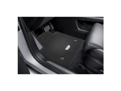 Cadillac XT5 Rohože podlahové tmavě titanové s logem Cadillac (1. a 2. řada)