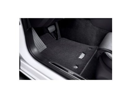 Cadillac XT5 Rohože podlahové Premium All Weather s logem Cadillac - černé (1. a 2. řadu)