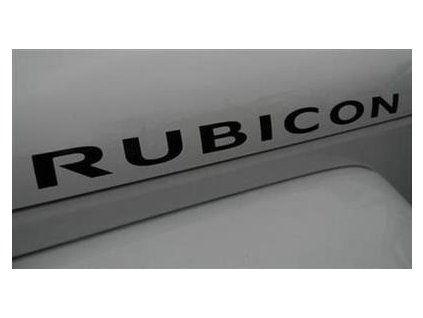 Inscripción RUBICON Negro JK